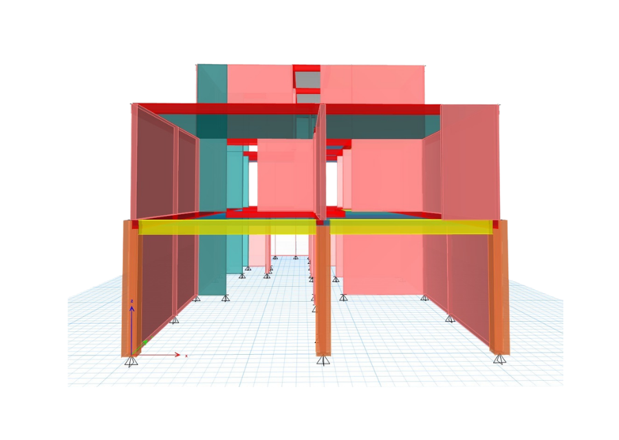 Diseño Arquitectónico Grupo Ratium — Modelo Estructural
